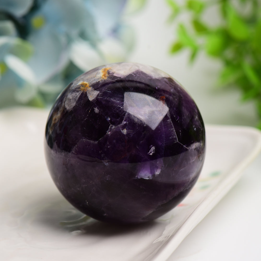 2.0"-4.0" Dream Amethyst Crystal Sphere Bulk Wholesale  Wholesale Crystals
