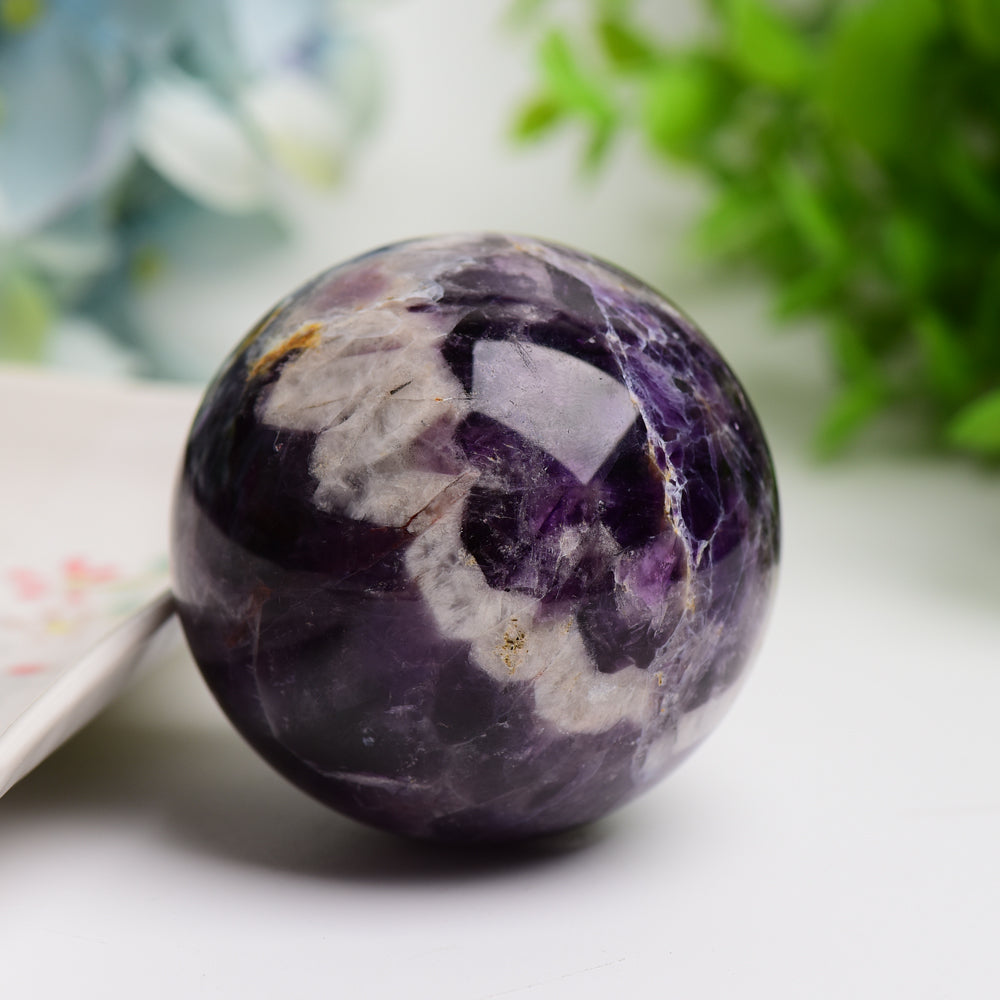 2.0"-4.0" Dream Amethyst Crystal Sphere Bulk Wholesale  Wholesale Crystals