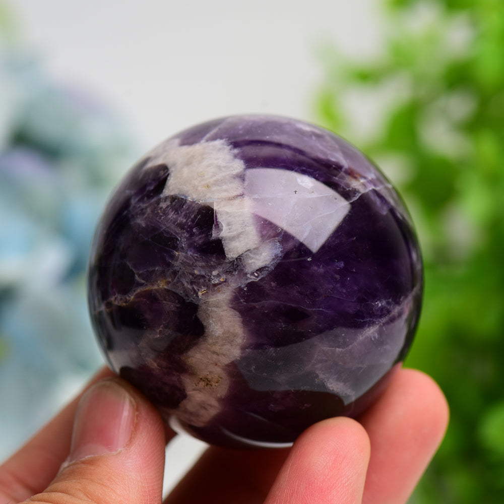 2.0"-4.0" Dream Amethyst Crystal Sphere Bulk Wholesale  Wholesale Crystals