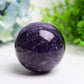 2.5"-4.0" Purple Lepidolite Crystal Sphere Bulk Wholesale  Wholesale Crystals