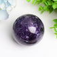 2.5"-4.0" Purple Lepidolite Crystal Sphere Bulk Wholesale  Wholesale Crystals