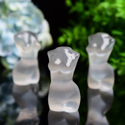 3.0" Selenite Model Carving Bulk Wholesale  Wholesale Crystals