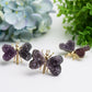 2.1" Amethyst Cluster Butterfly Design Free Form Bulk Wholesale  Wholesale Crystals