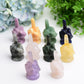 2.7" Mixed Crystal Middle Finger Gesture Crytsal Carving Bulk Wholesale  Wholesale Crystals