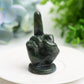2.7" Mixed Crystal Middle Finger Gesture Crytsal Carving Bulk Wholesale  Wholesale Crystals