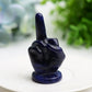 2.7" Mixed Crystal Middle Finger Gesture Crytsal Carving Bulk Wholesale  Wholesale Crystals