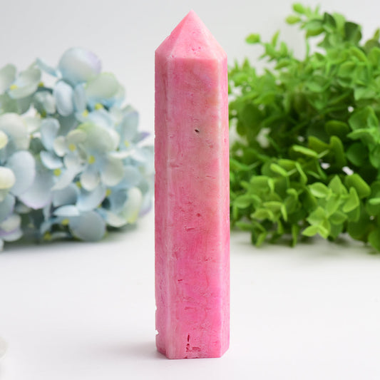 5.0"-8.0" Pink Aragonite Crystal Tower Bulk Wholesale  Wholesale Crystals