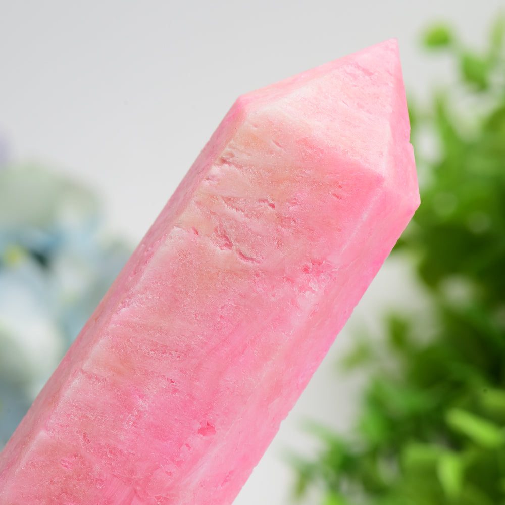 5.0"-8.0" Pink Aragonite Crystal Tower Bulk Wholesale  Wholesale Crystals