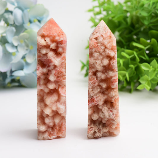 4.0"-6.0" Calcite Cluster Crystal Tower Bulk Wholesale  Wholesale Crystals