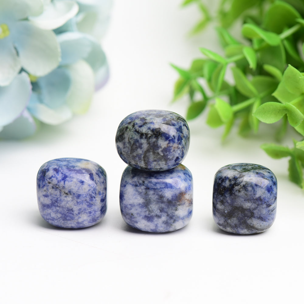 Blue Dot Crystal Tumbles Bulk Wholesale  Wholesale Crystals