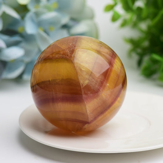 2.0"-4.0" Fluorite Crystal Sphere Bulk Wholesale  Wholesale Crystals