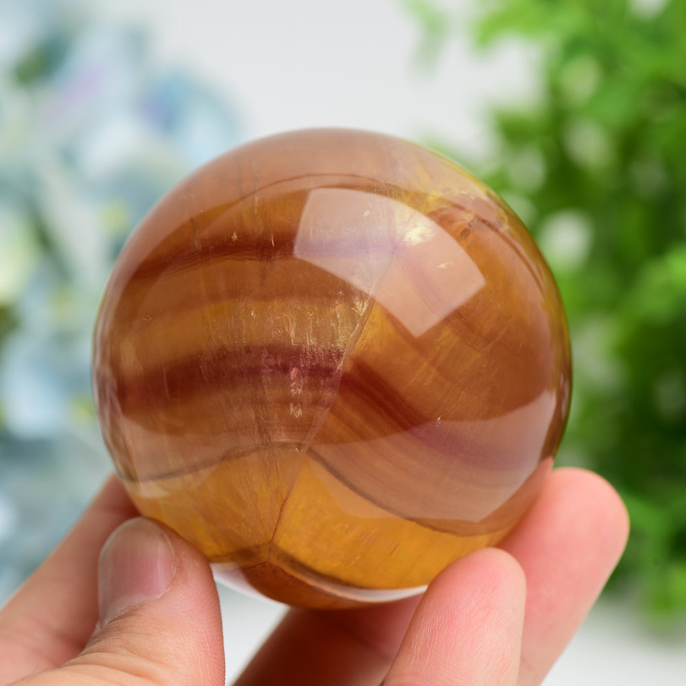 2.0"-4.0" Fluorite Crystal Sphere Bulk Wholesale  Wholesale Crystals