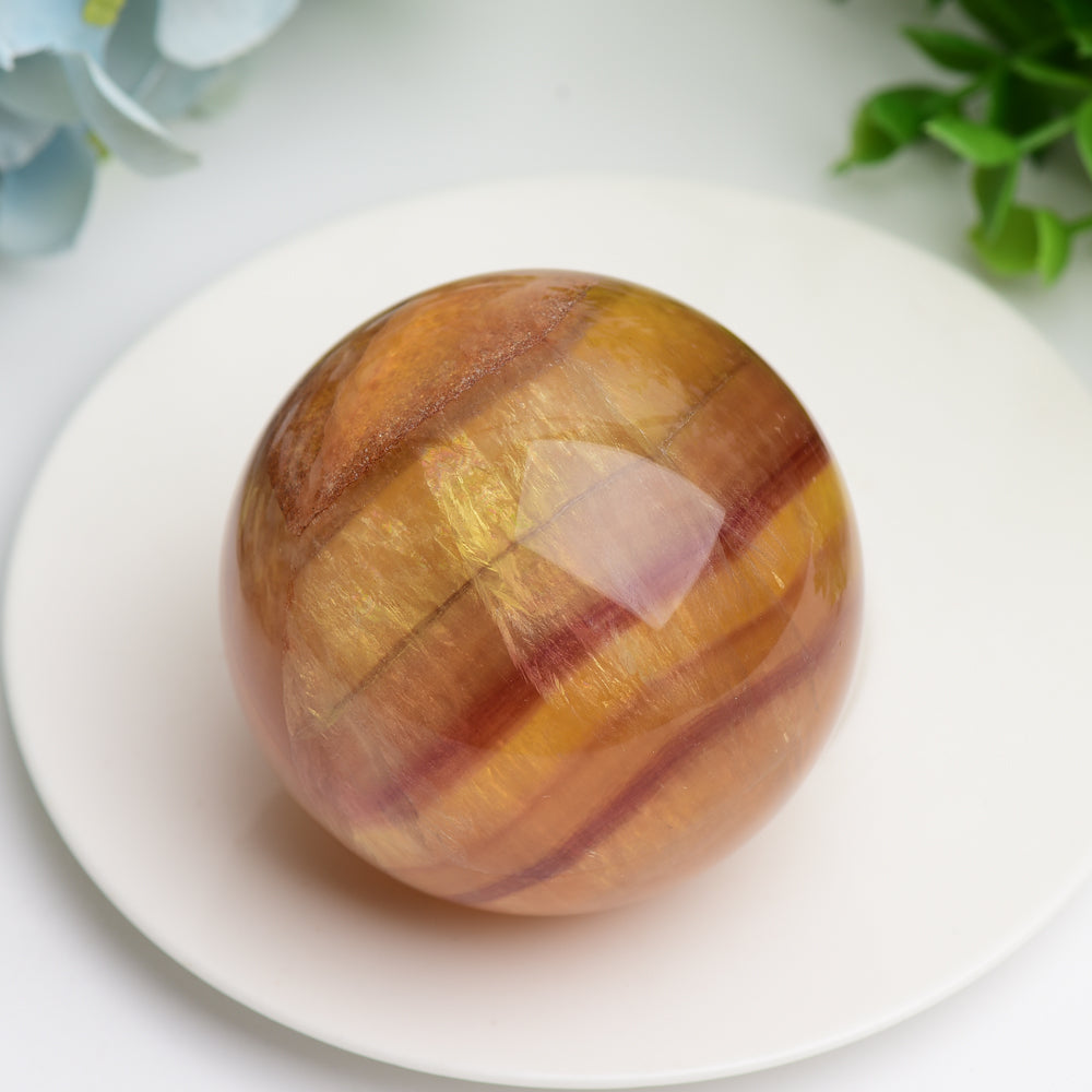 2.0"-4.0" Fluorite Crystal Sphere Bulk Wholesale  Wholesale Crystals