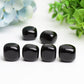 Black Obsidian Crystal Tumbles Bulk Whoelsale  Wholesale Crystals
