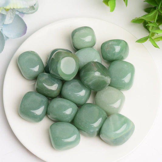 Green Aventurine Crystal Tumble Bulk Wholesale  Wholesale Crystals