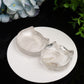 2.0"-3.5" Clear Quartz Cat Head Bowl Crystal Carving Bulk Wholesale  Wholesale Crystals
