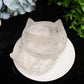 2.0"-3.5" Clear Quartz Cat Head Bowl Crystal Carving Bulk Wholesale  Wholesale Crystals