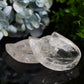 2.0"-3.5" Clear Quartz Cat Head Bowl Crystal Carving Bulk Wholesale  Wholesale Crystals