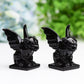 2.2" Black Obsidian Gargoyle Crystal Carving  Wholesale Crystals