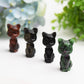 2.0" Mixed Crystal Cat Carving Bulk Wholesale  Wholesale Crystals