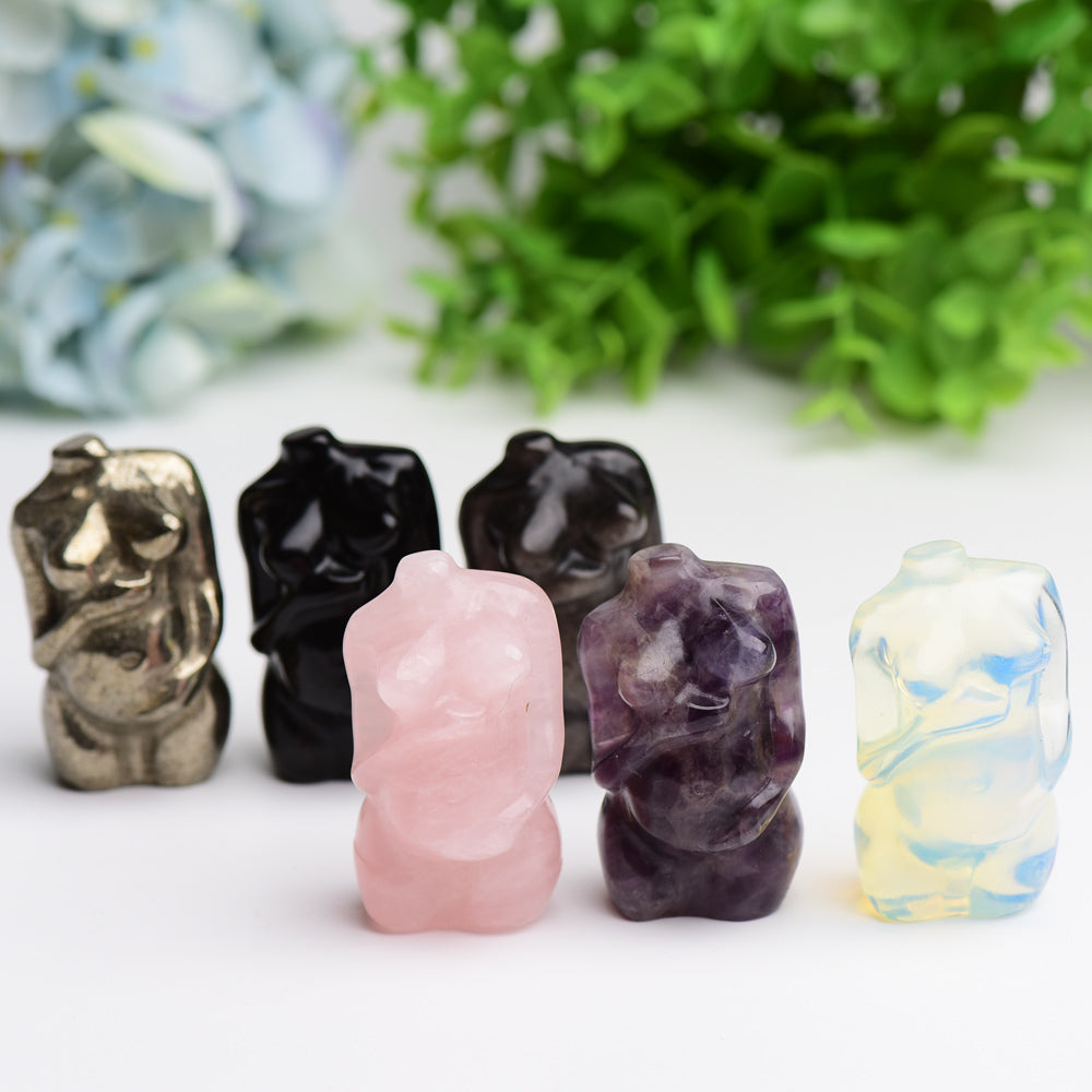 2.2" Crystal Model Carving Wholesale Crystals