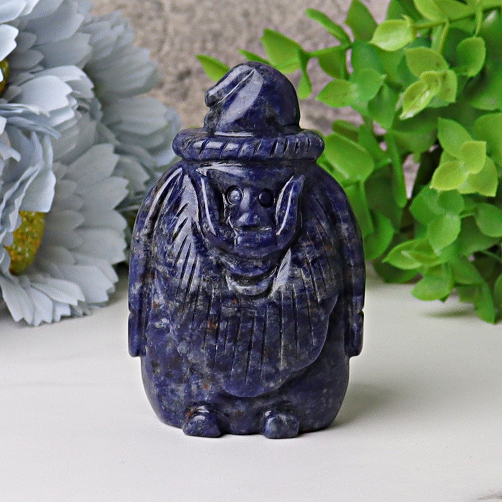 3.1" Santa Claus Crystal Carvings Wholesale Crystals