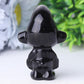 2.5" Black Obsidian Smurfs Crystal Carvings Wholesale Crystals