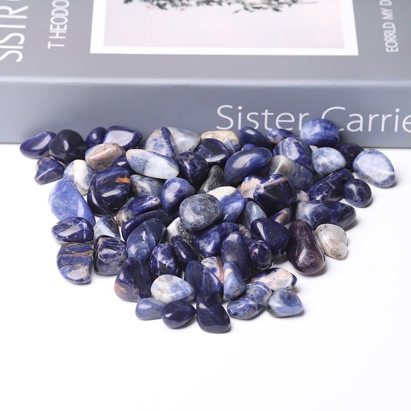 0.1kg Sodalite Crystal Tumbles Wholesale Crystals