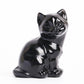 Black Obsidian Crystal Carving Cat Wholesale Crystals