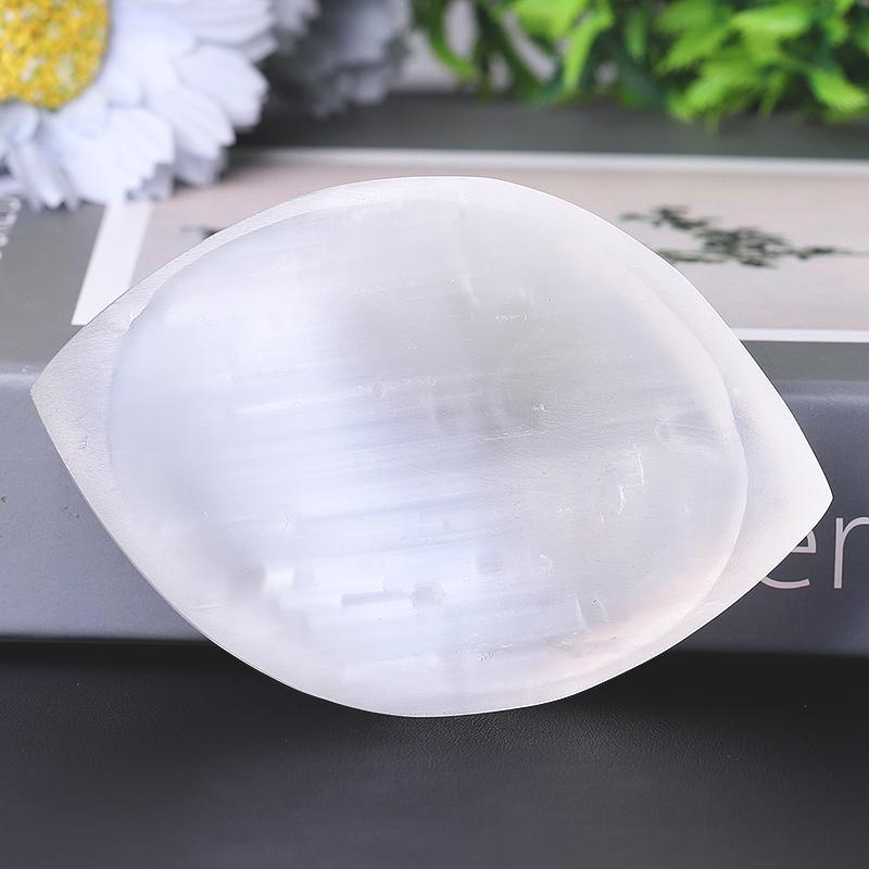 4.2" Polished Selenite Bowl Wholesale Crystals