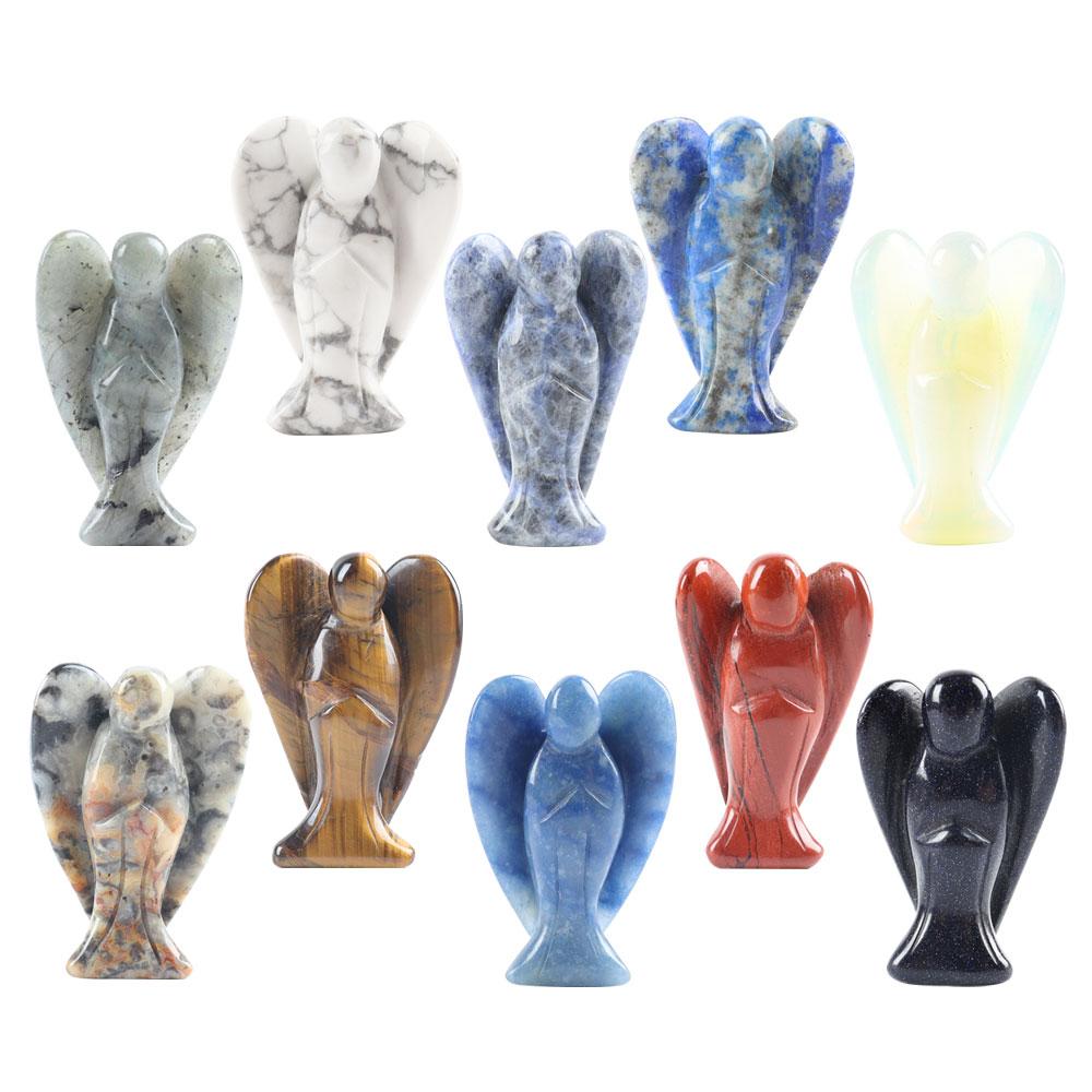 2" Crystal Carving Angel Wholesale Crystals