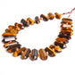 Tiger Eye Crystal Poit Chain String for DIY Wholesale Crystals