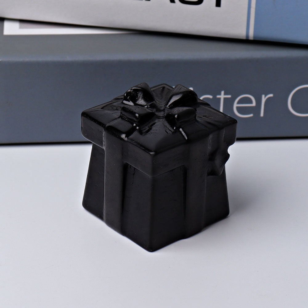 1.9" Gift Box Crystal Carvings Wholesale Crystals