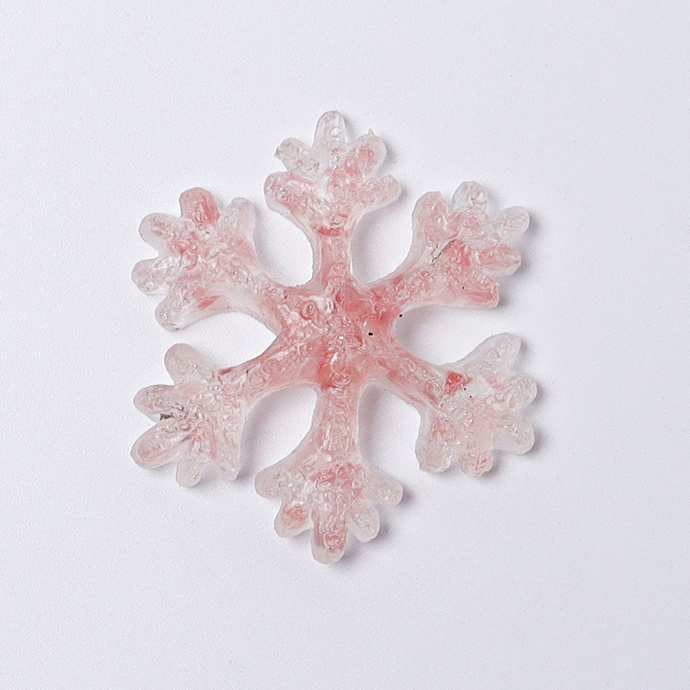 2" Resin Snowflakes Crystal Carvings for Christmas Wholesale Crystals