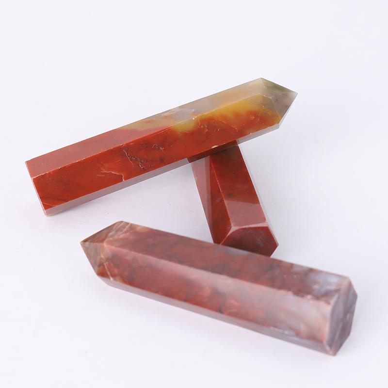 Wholesale Natural Agate Point Healing Crystal Tower Wholesale Crystals
