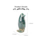 2" Moss Agate Crystal Carving Penguin Free Form Wholesale Crystals