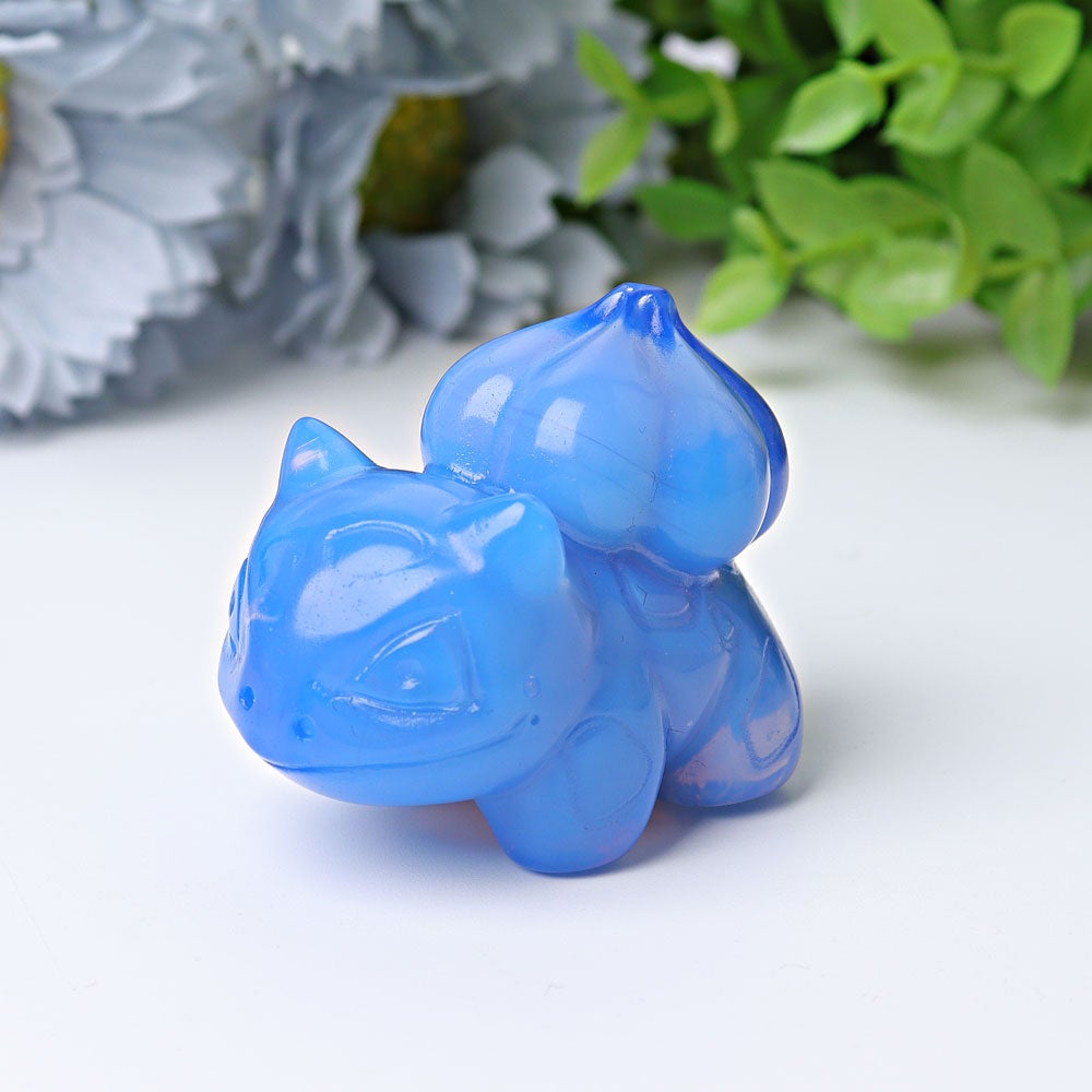 1.8" Bulbasaur Crystal Carvings Wholesale Crystals