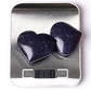 2.5-3.0" Blue Sandstone Heart Shape Crystal Carvings Wholesale Crystals