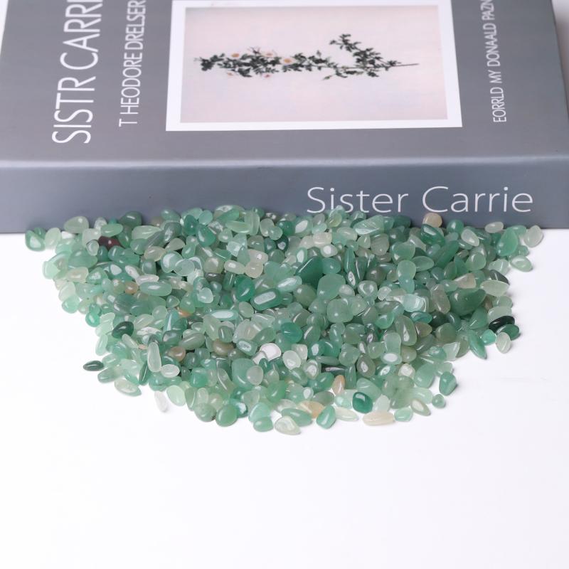 0.1kg Natural Green Aventurine Chips Crystal Chips Wholesale Crystals