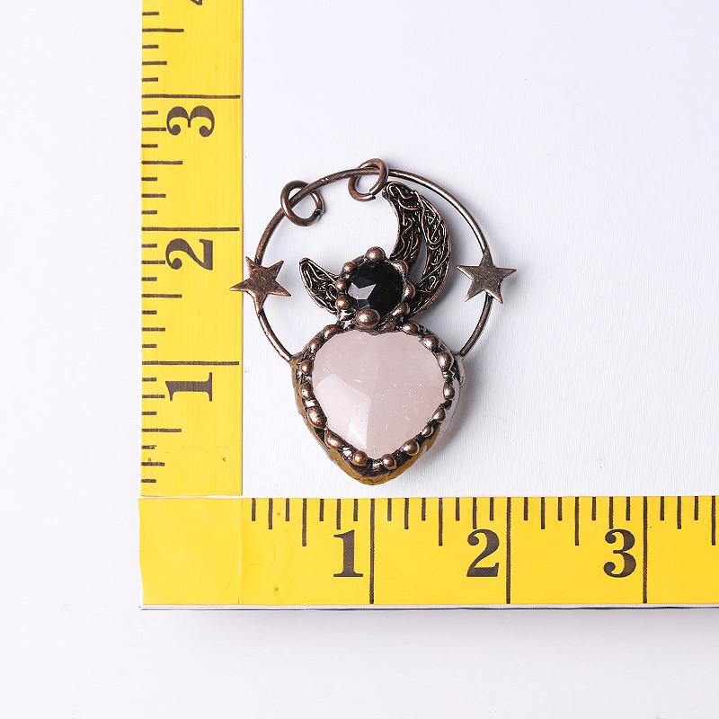 Rose Quartz Pendant for Jewelry DIY Wholesale Crystals