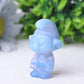 2" Blue Opalite Smurfs Crystal Carvings Wholesale Crystals