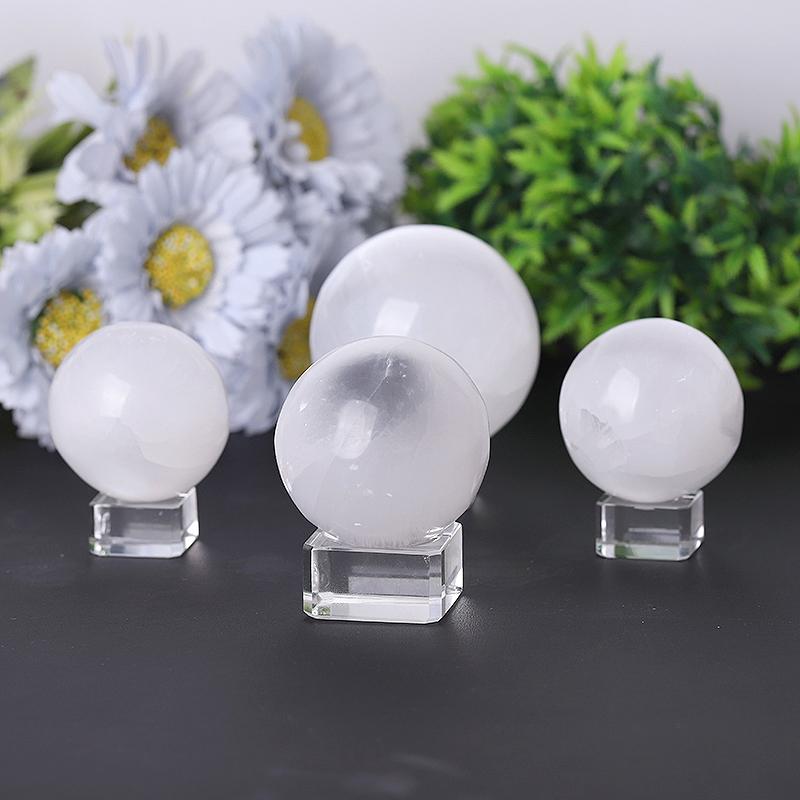 Selenite Sphere Wholesale Crystals