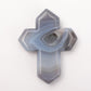 Hand Carved Druzy Agate Cross Wholesale Crystals