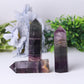Wholesale Natural Rainbow Fluorite Tower for Decoration Wholesale Crystals