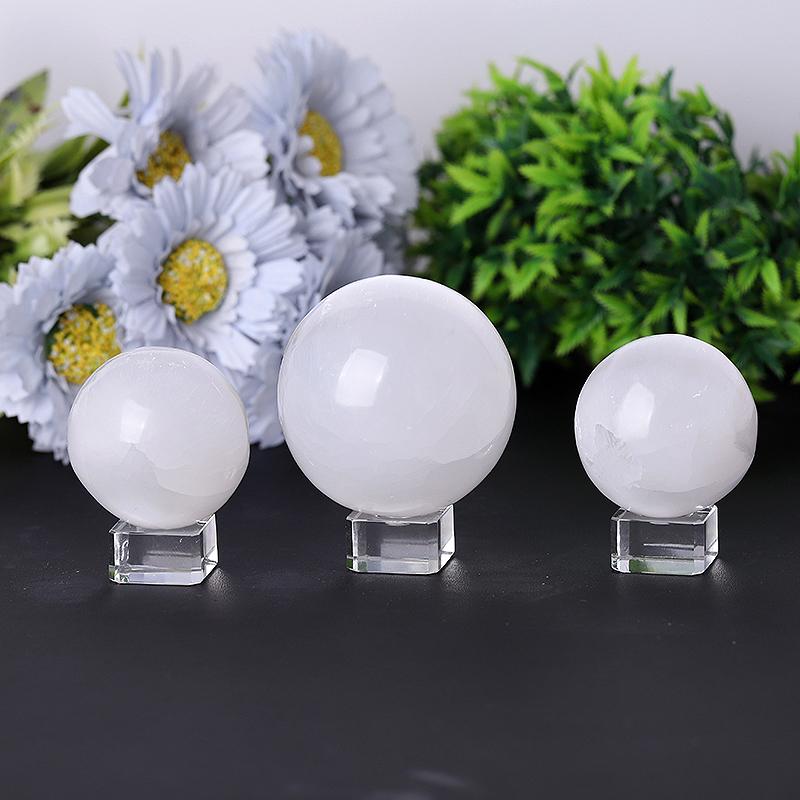 Selenite Sphere Wholesale Crystals