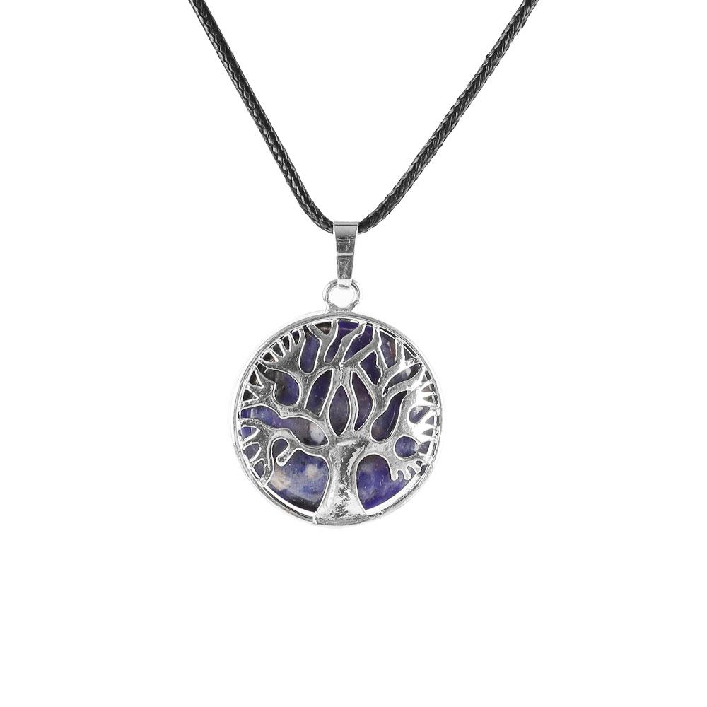 1" Tree of life Round Pendant Wholesale Crystals
