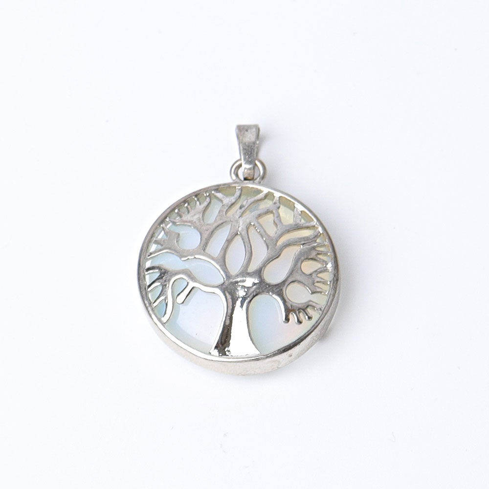 1.2" Tree of life Wrapped Crystal Pendant Wholesale Crystals