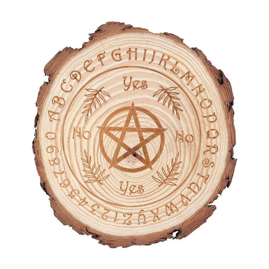 Irregular Round Wooden Coaster Wholesale Crystals