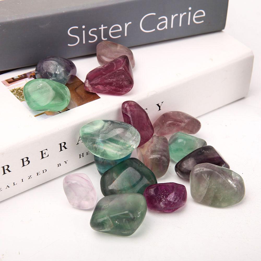 0.1kg Fluorite Tumbles Wholesale Crystals