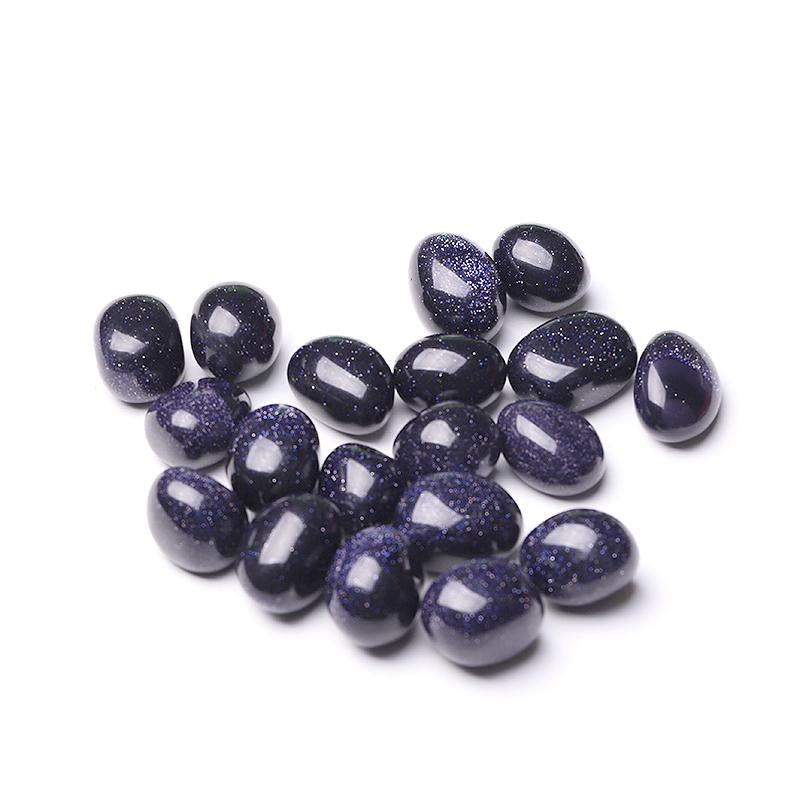 0.1kg Blue Sandstone Tumbles Crystal Tumbles for Healing Wholesale Crystals